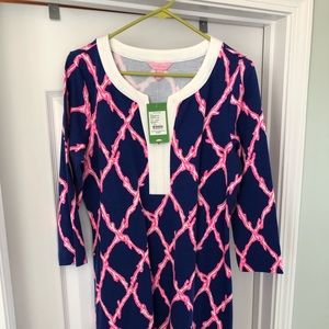 Lilly Pulitzer Veranda Tunic Dress in Deep Dive